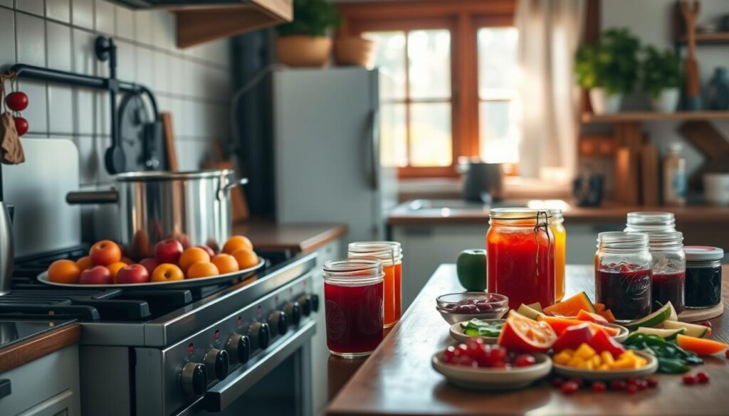 Preparazione della marmellata