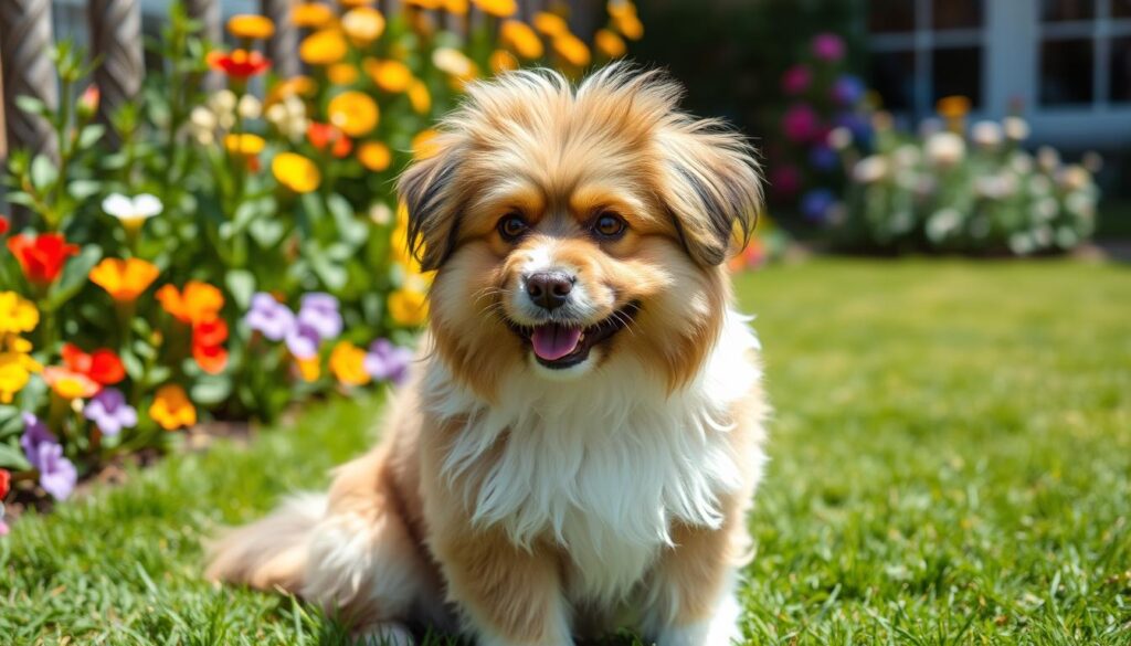 cane con pelo curato