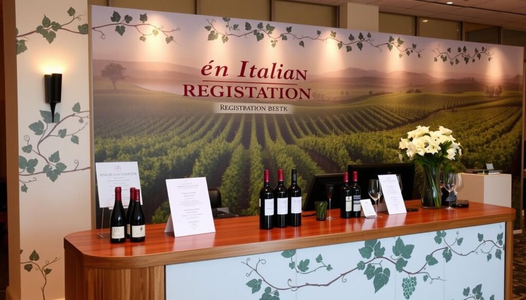 registrazione eventi enologici