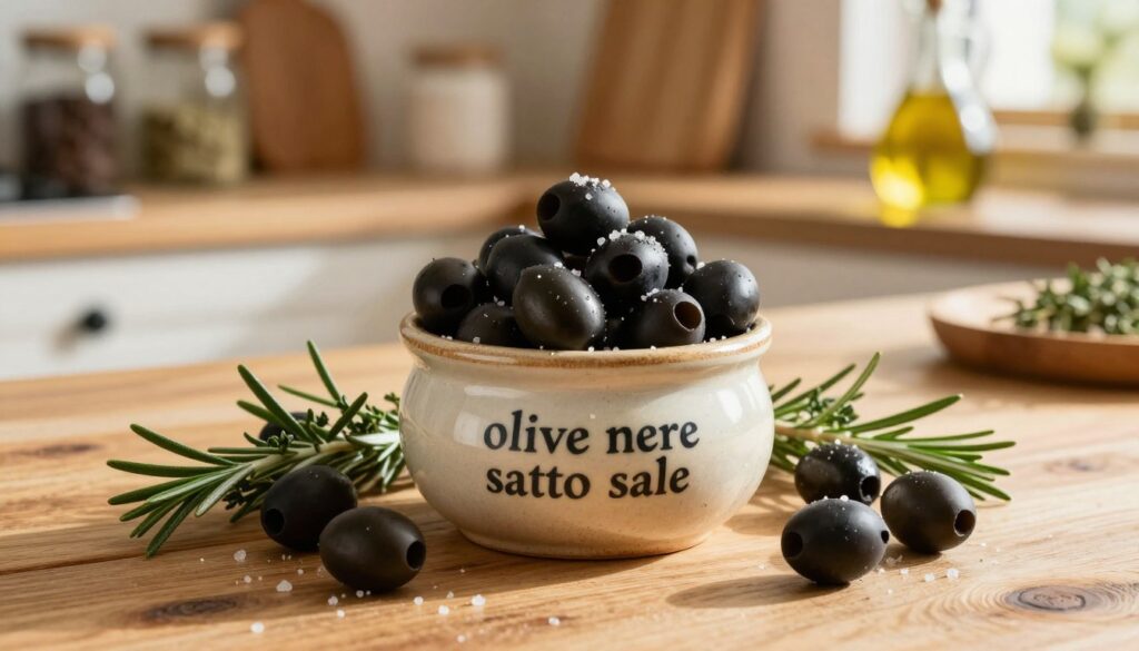 olive nere sotto sale olive nere sotto sale